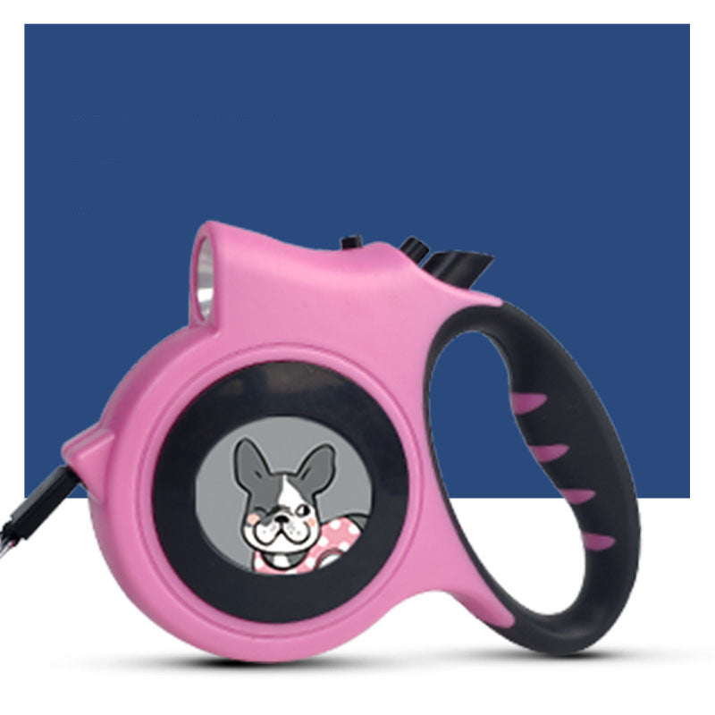 Retractable Dog Lead with Flashlight